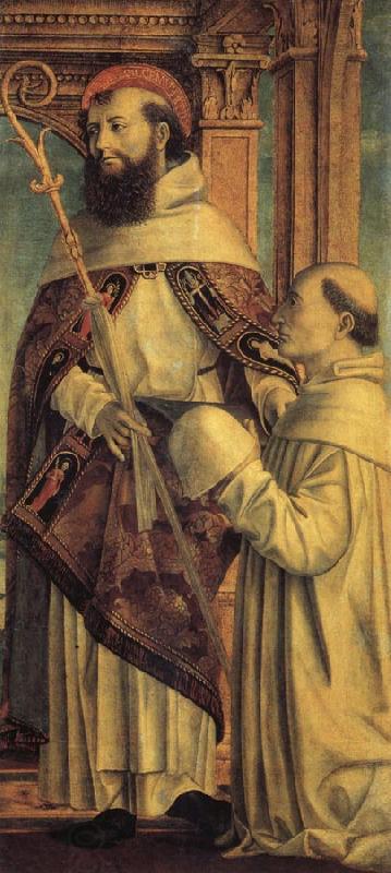 Bernardo Zenale St.Bernard and a Cistercian Monk China oil painting art
